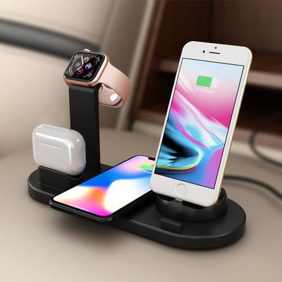 Cargador Inalámbrico 3 en 1 para Reloj, Auriculares y Smartphone - Image 14