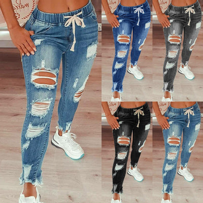 Pantalones Vaqueros Slim Mujer - Diseño Europeo Adelgazante - Image 8
