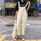 Pantalón Jumpsuit Coreano Suelto y Ligero de Corte Recto