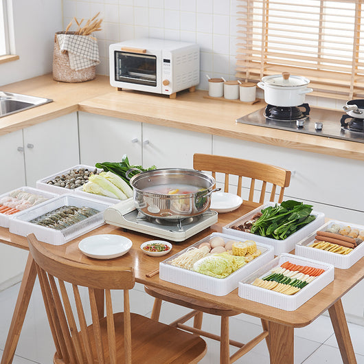 Organizador de Cocina Plegable con Canasta de Drenaje para Frutas y Verduras - Image 6