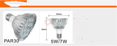 Foco LED Par30 y Par38 Multicolor E27 - 5W a 18W con Control RGB - Image 6