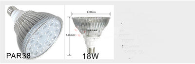 Foco LED Par30 y Par38 Multicolor E27 - 5W a 18W con Control RGB - Image 8