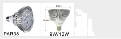 Foco LED Par30 y Par38 Multicolor E27 - 5W a 18W con Control RGB - Image 12