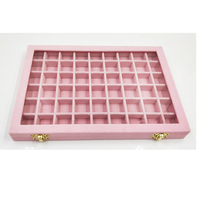 Organizador de Joyas y Accesorios con Tapa de Vidrio - Caja de Almacenamiento Grande - Image 14