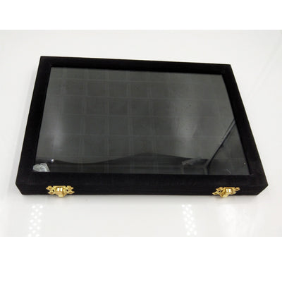 Organizador de Joyas y Accesorios con Tapa de Vidrio - Caja de Almacenamiento Grande - Image 2