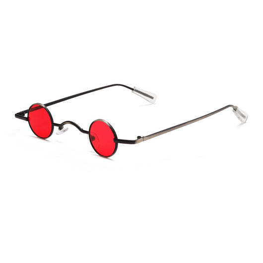 Gafas de Sol Retro Redondas Metal Vintage para Hombre - Image 6