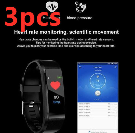 Pulsera Inteligente con Monitor de Frecuencia Cardíaca y Rastreador de Actividad Física - Image 8
