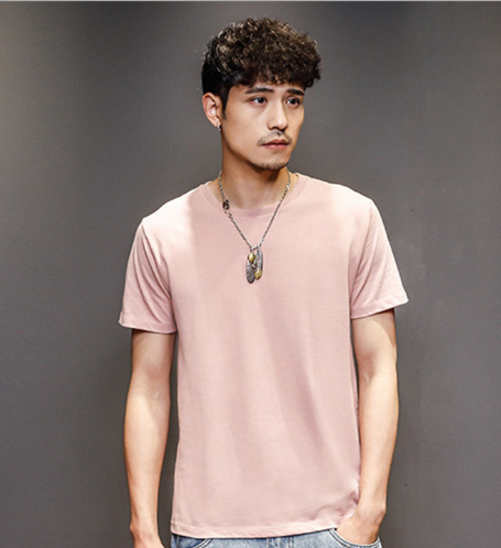 Camiseta Básica de Algodón para Hombre - Diseño Minimalista Tendencia - Image 15