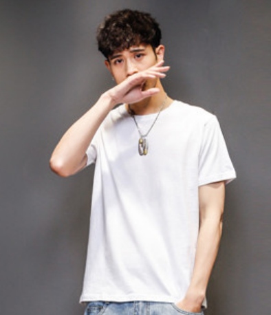 Camiseta Básica de Algodón para Hombre - Diseño Minimalista Tendencia - Image 19