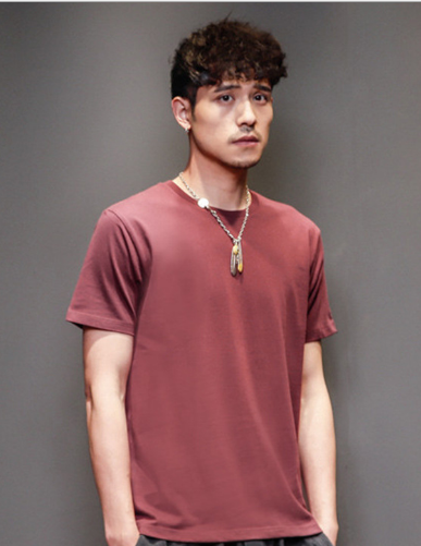 Camiseta Básica de Algodón para Hombre - Diseño Minimalista Tendencia - Image 5