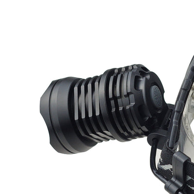 Linterna Frontal LED XHP70 con Zoom Telescópico, Carga USB y Modo Alerta - Image 10
