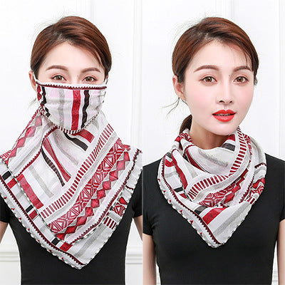 Pañuelo de seda protector solar para cuello y escote - Image 16