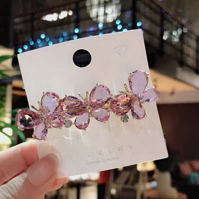 Pasador Mariposa de Cristal Rhinestone Estilo Coreano - Image 14