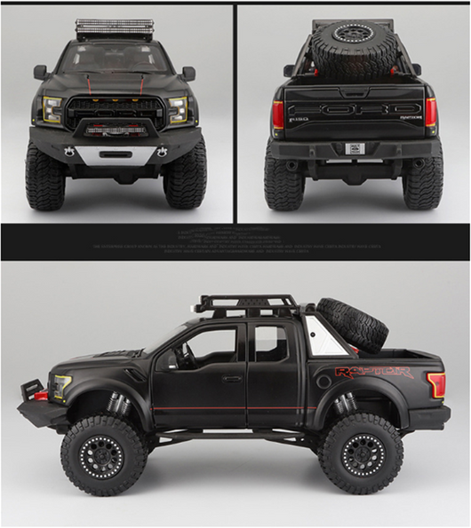 Camioneta Ford Raptor Todoterreno - Modelo de Aleación Coleccionable - Image 4