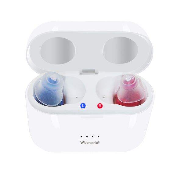 Amplificador de Sonido Recargable para Adultos Mayores - Audífono Digital Portátil