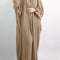 Bata Oversized con Mangas Murciélago - Diseño Elegante Talla Grande