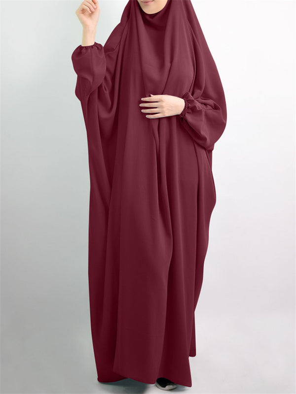 Bata Oversized con Mangas Murciélago - Diseño Elegante Talla Grande