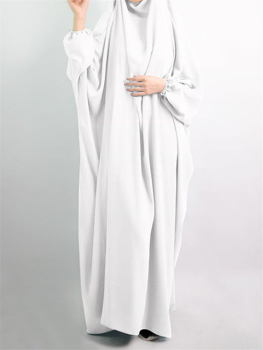 Bata Oversized con Mangas Murciélago - Diseño Elegante Talla Grande - Image 7