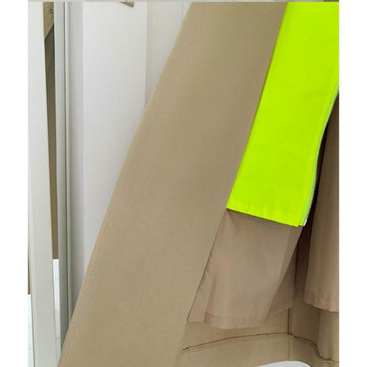 Gabardina Retro Vintage Mujer Largo Medio - Image 14