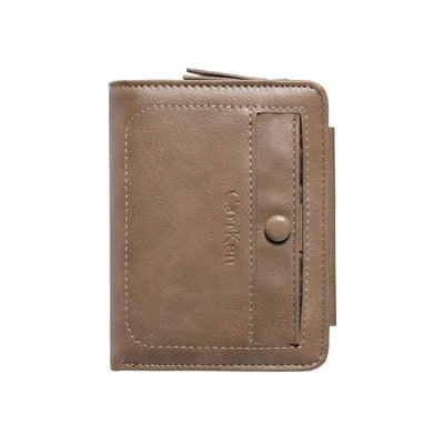 Billetera Retro Trifold para Hombre - Diseño Europeo Multifuncional - Image 3