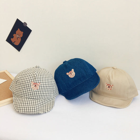 Gorro Bebé Primavera Otoño Ligero con Visera Suave para Niños - Image 18