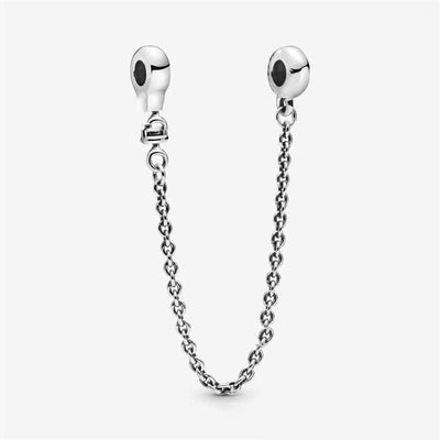 Pulsera de Plata 925 Luna y Estrella Brillante con Cierre de Seguridad - Image 6