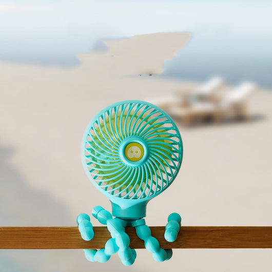 Ventilador Portátil Plegable con Carga USB - Mini Abanico para Cochecito y Hogar - Image 11