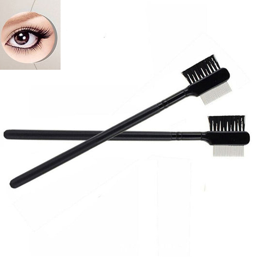 Cepillo Dual para Cejas y Pestañas con Peine de Acero Inoxidable - Image 12