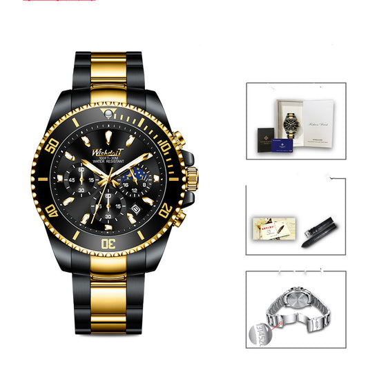 Reloj Automático Mecánico Green Water Monster para Hombre