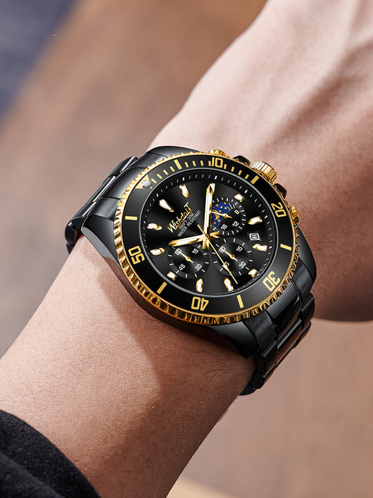 Reloj Automático Mecánico Green Water Monster para Hombre - Image 8