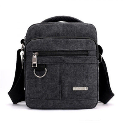 Bolsa Mensajero de Lona para Hombre - Estilo Retro Coreano - Image 7