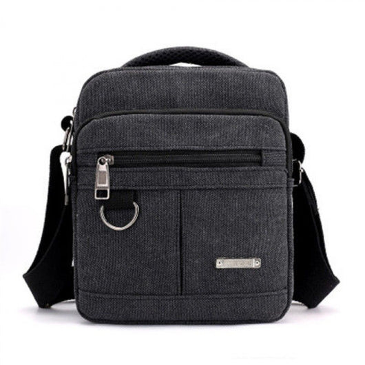Bolsa Mensajero de Lona para Hombre - Estilo Retro Coreano - Image 7