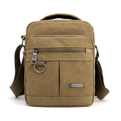 Bolsa Mensajero de Lona para Hombre - Estilo Retro Coreano - Image 5