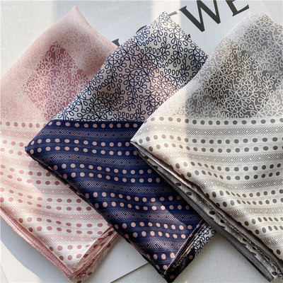 Bufanda Larga de Seda de Mora para Mujer - Image 6