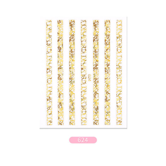Stickers de Uñas 3D con 12 Diseños de Joyas y Charmes Coloridos - Image 6