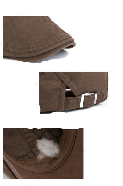 Visera de Algodón para Hombre - Gorra Deportiva Casual de Moda - Image 11