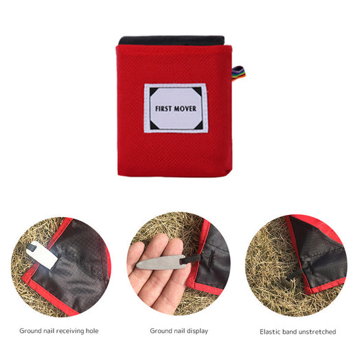 Manta Picnic Impermeable Ultraligera Portátil con Bolsillos - Image 14