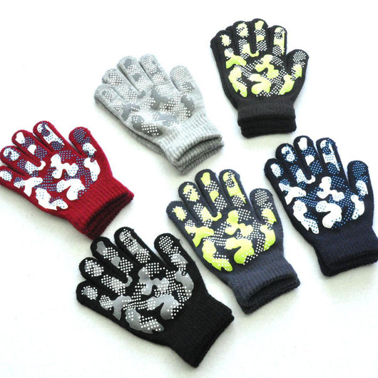 Guantes Térmicos Tejidos para Niños 5-11 Años con Agarre Antideslizante - Image 8