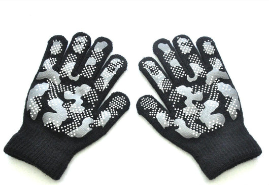 Guantes Térmicos Tejidos para Niños 5-11 Años con Agarre Antideslizante - Image 9