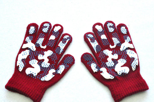 Guantes Térmicos Tejidos para Niños 5-11 Años con Agarre Antideslizante - Image 5