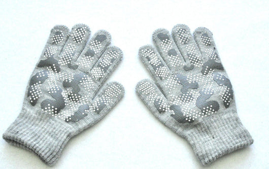 Guantes Térmicos Tejidos para Niños 5-11 Años con Agarre Antideslizante - Image 4