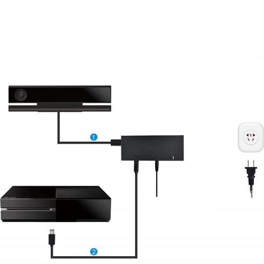 Adaptador de Corriente 2.0 para Controles Somatosensoriales Xbox One S y X - Image 2