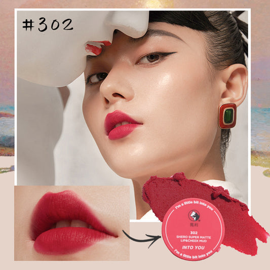 Labial Mousse Mate Terciopelo - Fórmula de Larga Duración con Aceite Nutritivo