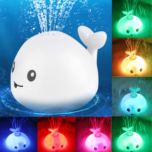 Juguete de Baño Ballena con Rociador Eléctrico por Inducción - Image 2