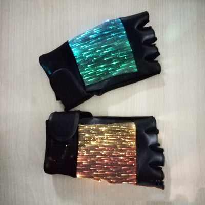 Guantes Luminosos LED con Fibra Óptica - Guantes Multicolor Interactivos para Entretenimiento - Image 6