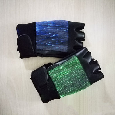 Guantes Luminosos LED con Fibra Óptica - Guantes Multicolor Interactivos para Entretenimiento - Image 4