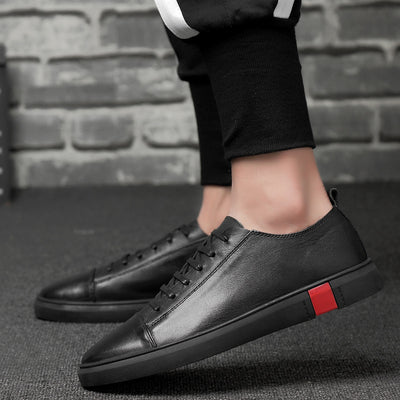 Zapatos de Cuero para Hombre Estilo Británico Clásico - Image 4