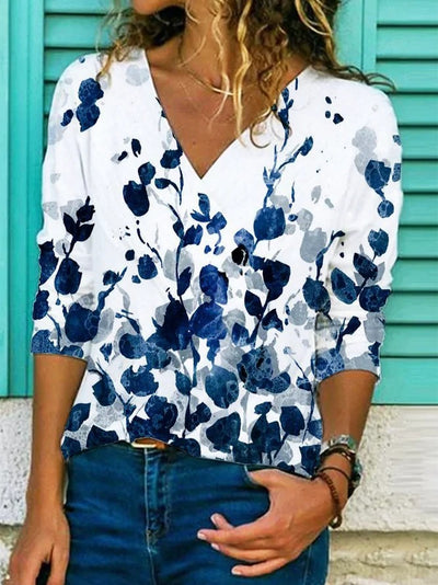 Playera Suelta Estampada de Manga Corta - Diseño Fashion - Image 8