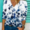Playera Suelta Estampada de Manga Corta - Diseño Fashion