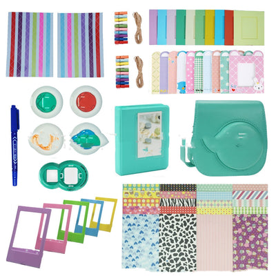 Kit Completo de Accesorios para Cámara Instantánea Mini con Espejo Selfie y Filtros - Image 13